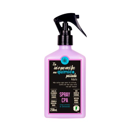 Lola Cosmetics Eu Sei O Que Você Fez Na Química Passada Spray CPA 250ml