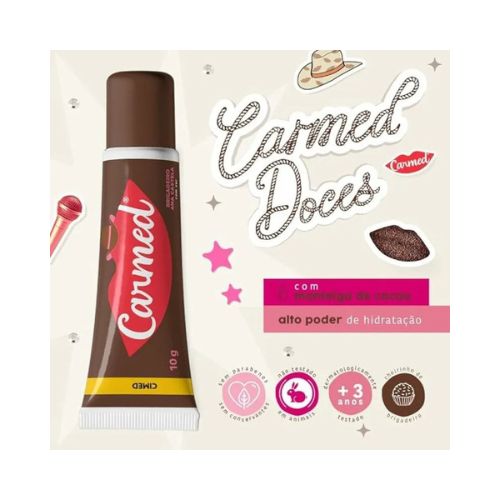 Carmed Brigadeiro Ana Castela Hidratante Labial com cor