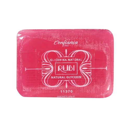 Confiança Sabonete Glicerina Rubi 125g