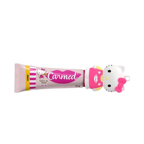 Carmed Hello Kitty Torta de Maçã Hidratante Labial 10G com cor