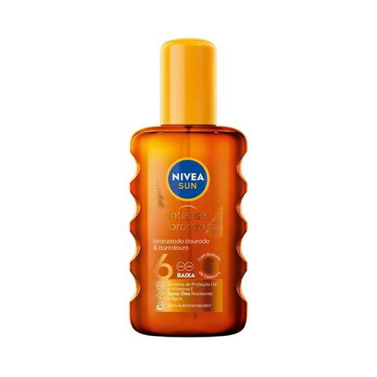 Nivea Spray Oléo Intense Bronze Cenoura FP6 200ml