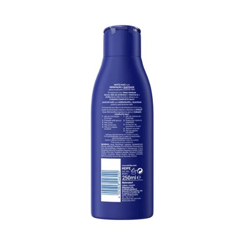 Nivea Creme Corpo Nutritivo Body Milk Utilização