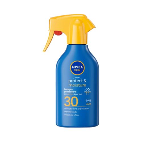 Nivea Spray Solar Protect & Moisture FP30 270ml