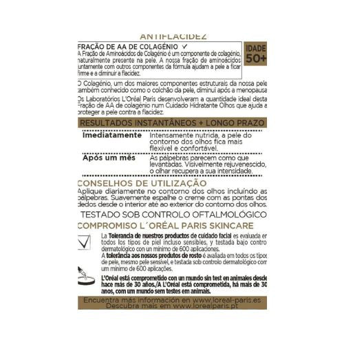 L'oreal Creme Rosto Age Perfect Cuidado Hidratante de Olhos Utilização