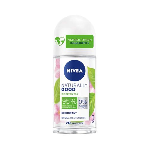 Nivea Desodorizante Roll-on Naturally Good Chá Verde Bio Woman