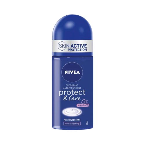 Nivea Desodorizante Roll-on Protect & Care Woman