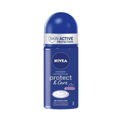 Nivea Desodorizante Roll-on Protect & Care Woman