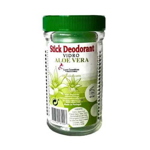 Desodorizante Stick Vidro Aloe Vera