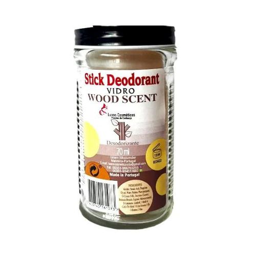 Desodorizante Stick Vidro Wood Scent