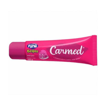 Carmed Fini Beijos Hidratante Labial 10G cor rosa