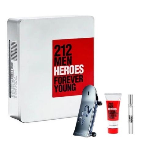 Carolina Herrera 212 Heroes Men Edt Coffret 100ml