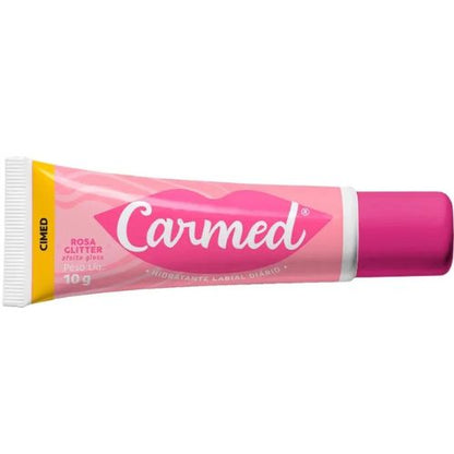 Carmed BFF Rosa Glitter Hidratante Labial 10G cor rosa