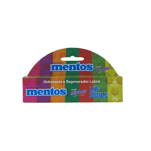 Mentos Rainbow Hidratante Labial 10G