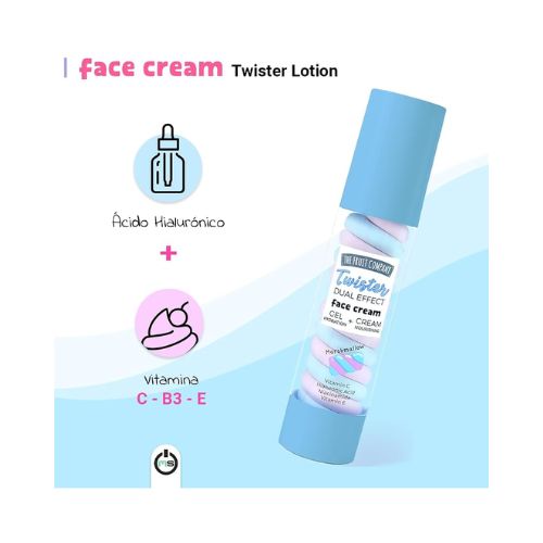 The Fruit Company Creme Facial Twister Marshmallow 