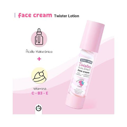 The Fruit Company Creme Facial Twister Morango & Nata