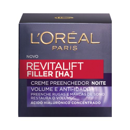 L'oreal Creme de Olhos Revitalift Filler Preenchedor Anti-idade Noite Woman 50ml