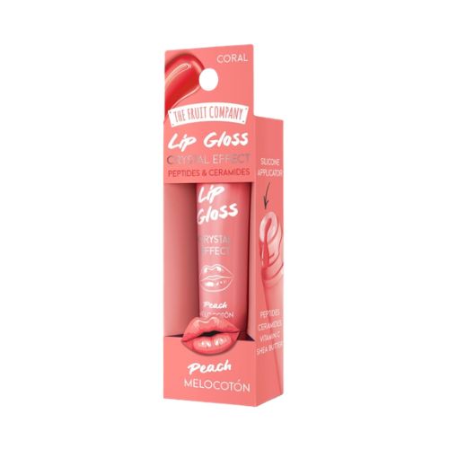 The Fruit Company Lip Gloss Crystal Effect Pêssego 12g