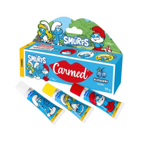 Carmed Smurfs Hidratante Labial 
