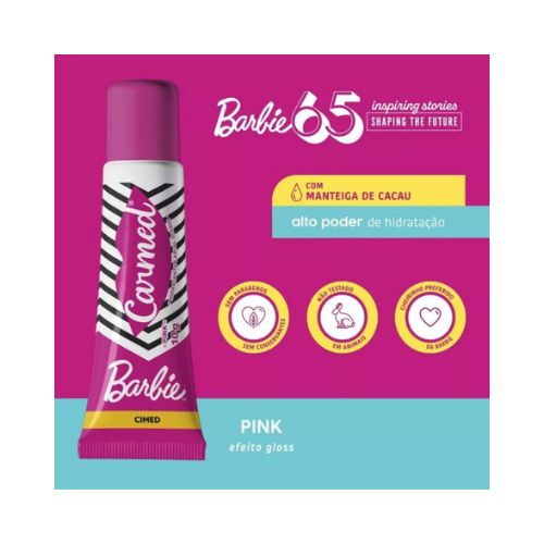 Carmed Barbie Pink Hidratante Labial 10Gramas