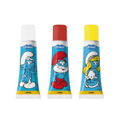 Carmed Smurfs Hidratante Labial 10G incolor