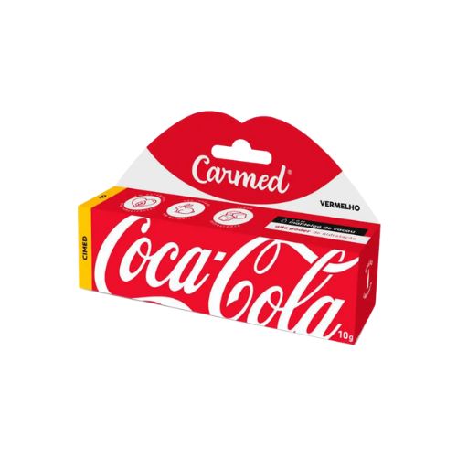 Carmed Coca-Cola Vermelho Hidratante Labial 10G