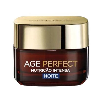 L'oreal Creme Rosto Age Perfect Nutrição Intensa Rico Reparador Noite Woman