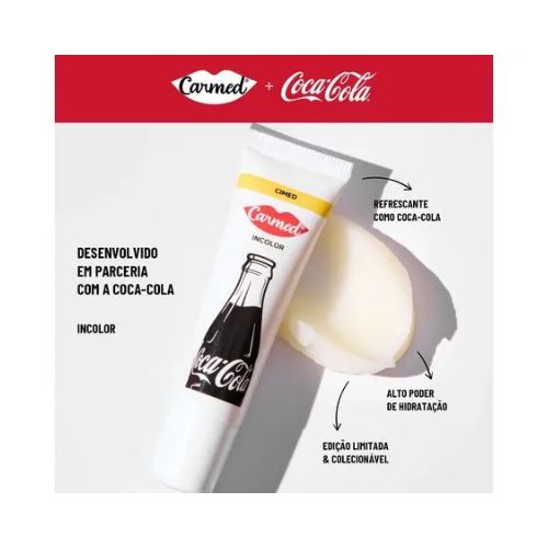 Carmed Coca-Cola Hidratante Labial incolor