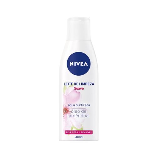 Nivea Rosto Leite Limpeza Suave Woman