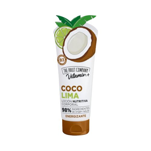 The Fruit Company Loção Corporal Vitamina+ Coco Lima 200ml