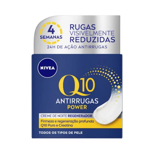 Nivea Creme Rosto Q10 Power Antirrugas Regenerador Noite 50ml