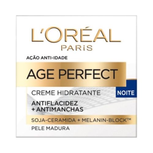 L'oreal Creme Rosto Age Perfect Cuidado Refirmante Noite Woman 50ml