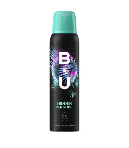 B.U. Desod Spray Wom Hidden Paradise 150 Ml