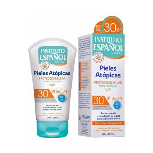 Instituto Espanhol Atopic Skin Proteção Solar Facial e Corporal FPS30 150ml